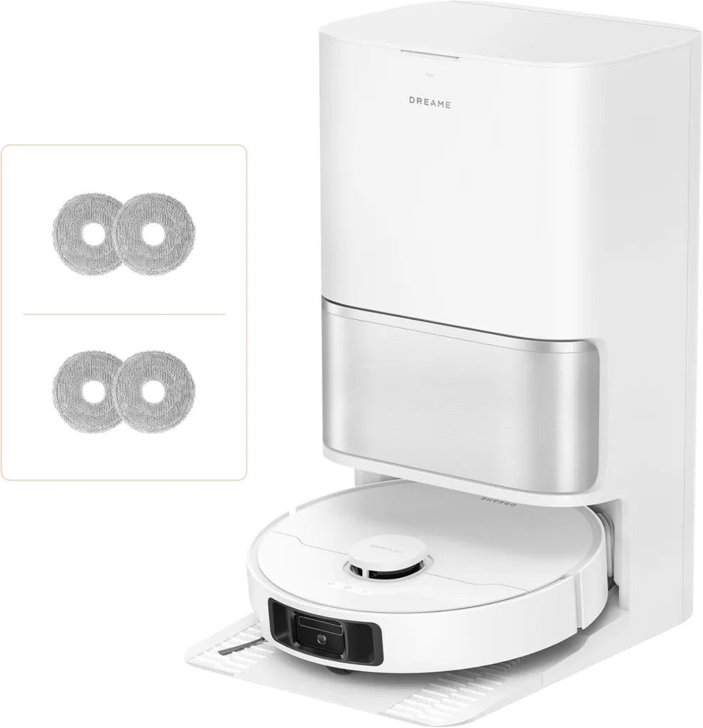 DREAME L10s Ultra Gen 3 Staubsaugerroboter mit 25.000 Pa Saugleistung und Wischfunktion, App- und Sprachsteuerung, All-in-One-Dockingstation