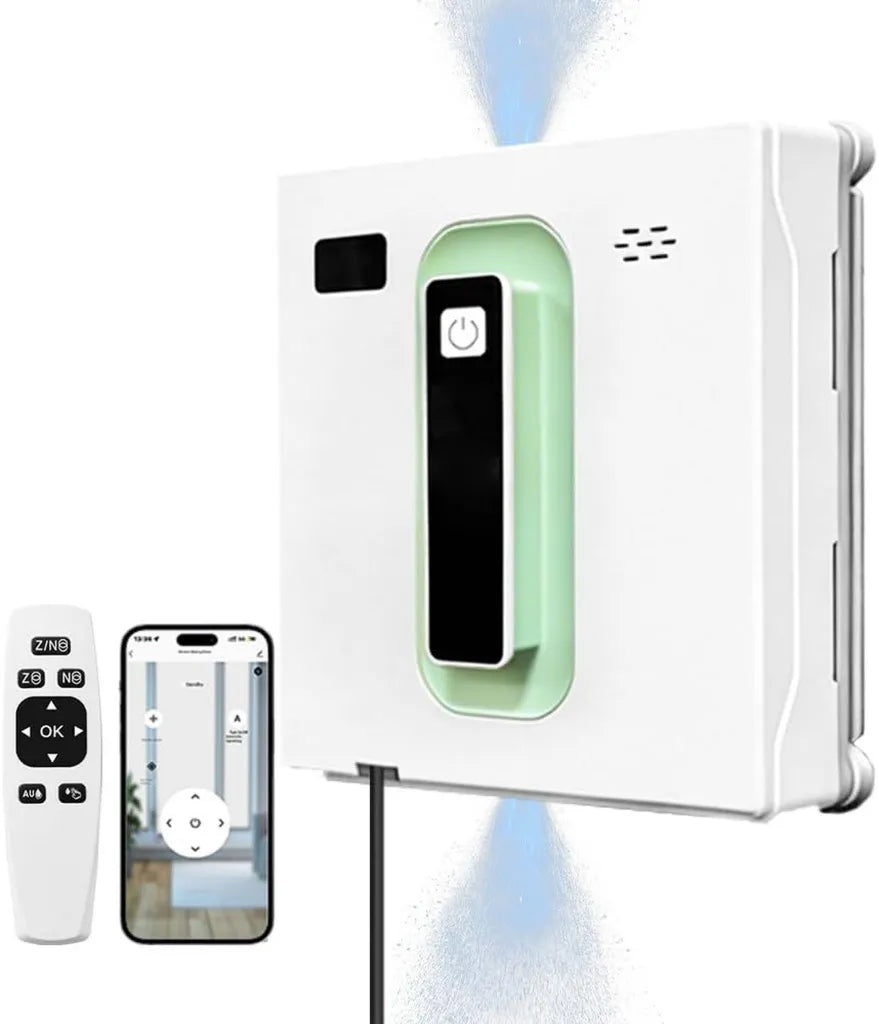 Intelligenter Fensterputzroboter mit Dual-Wasserstrahl und APP-Steuerung