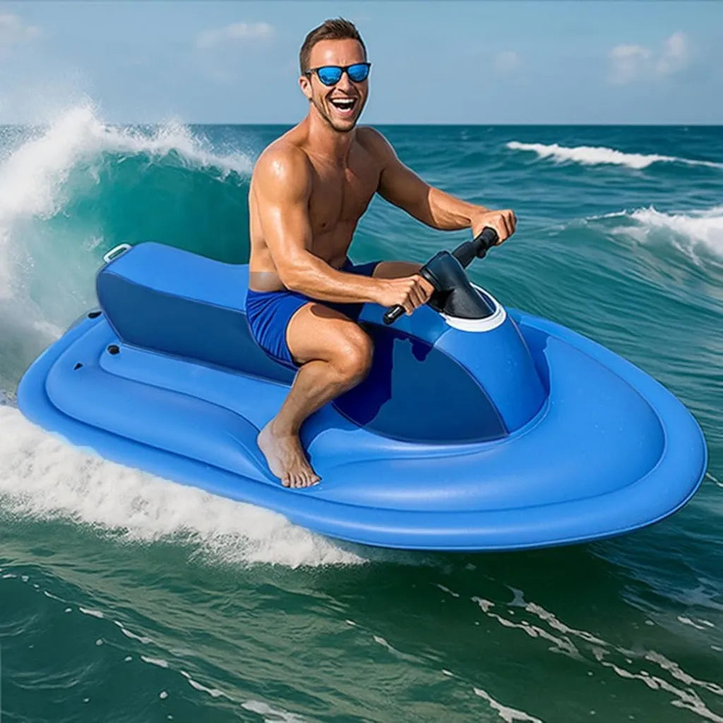 Zweipersonen-Schlauchboot mit hoher Tragkraft und Sicherheitsflossen für Freizeitspaß