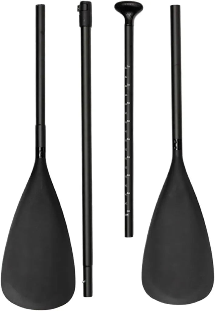 Einstellbares Kajakpaddel 86 Zoll, leichtes ergonomisches Design, Schnellverschluss und Anti-Rutsch-Griff für Bootstraining und Wassersport
