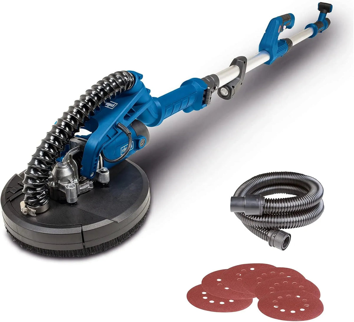 Schleifmaschine zur Materialbearbeitung und Vorbereitung von Flächen für die Endbearbeitung; Scheppach DS920X Wand & Deckenschleifer DS920X