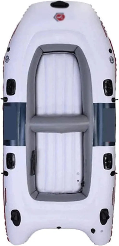 OLOTU Aufblasbares Schlauchboot für 4 Personen, Unisex Kajakset für Abenteuer und Angeln, robust und flexibel