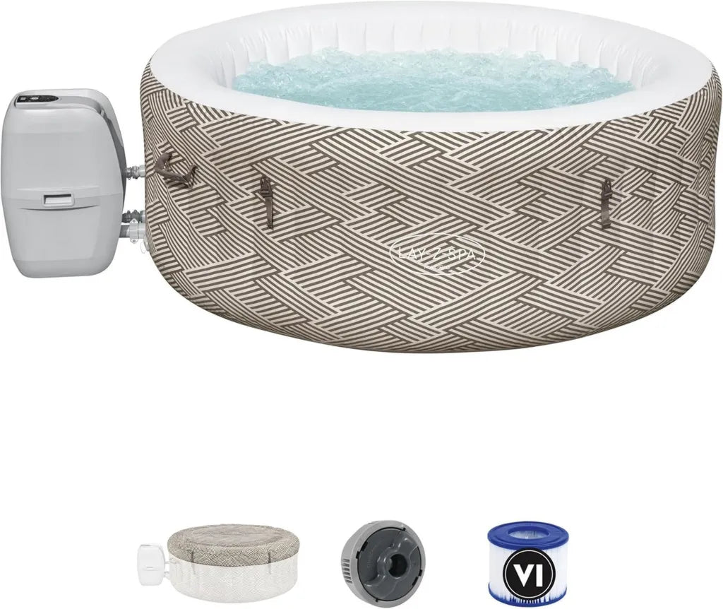 Bestway Lay-Z-SPA WLAN-Whirlpool Madrid AirJet, Rund, 180 x 66 cm