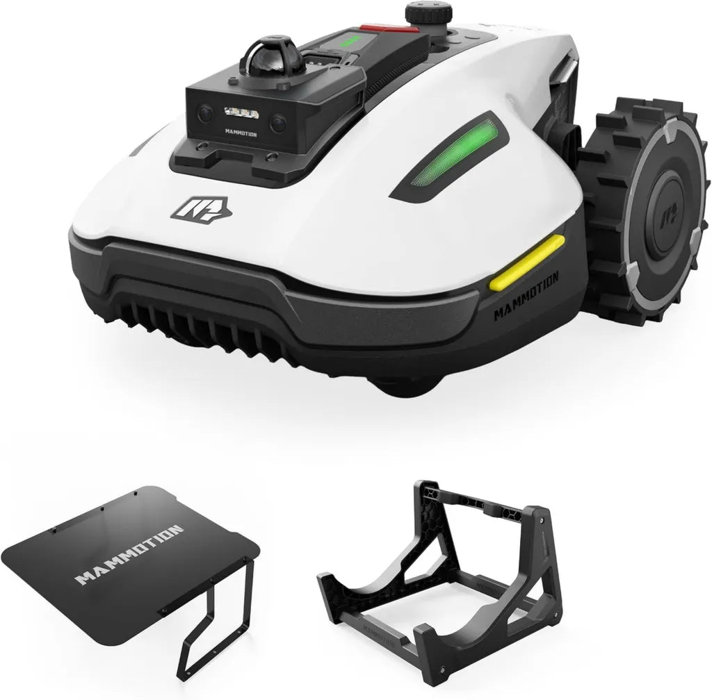 MAMMOTION YUKA mini 2 - Intelligenter Mähroboter mit 360° LiDAR und KI-Navigation, 1000 m² Kapazität, Hinderniserkennung, Flexibler Rasenschnitt
