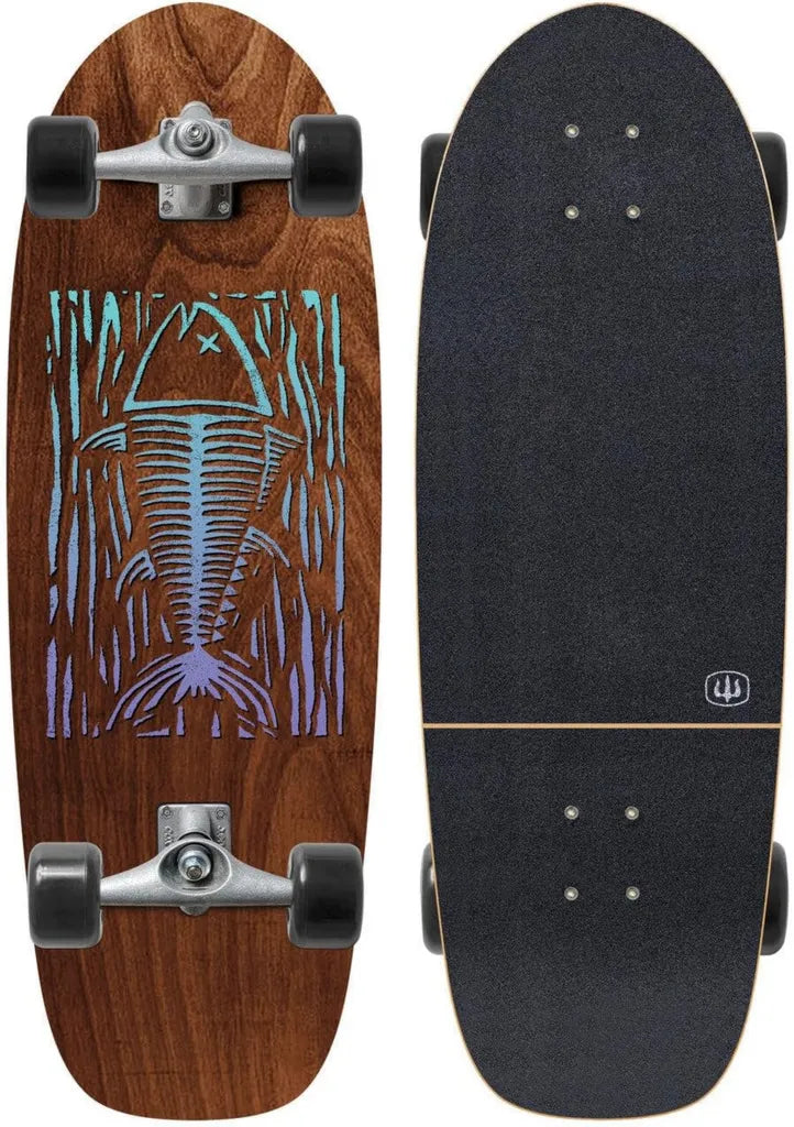 Hochwertiges Surfskate mit Bluefin CX 28 für dynamisches Carving