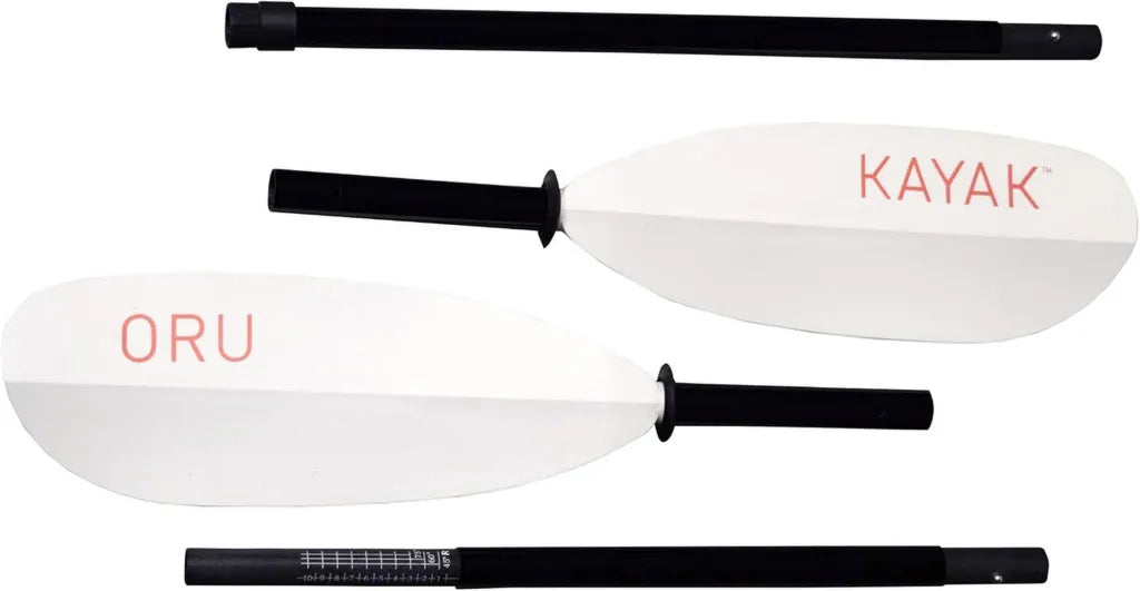 Leichtes 4-teiliges Paddel für Oru Kajaks, verstellbar 220-230 cm, robuster Glasfaserschaft