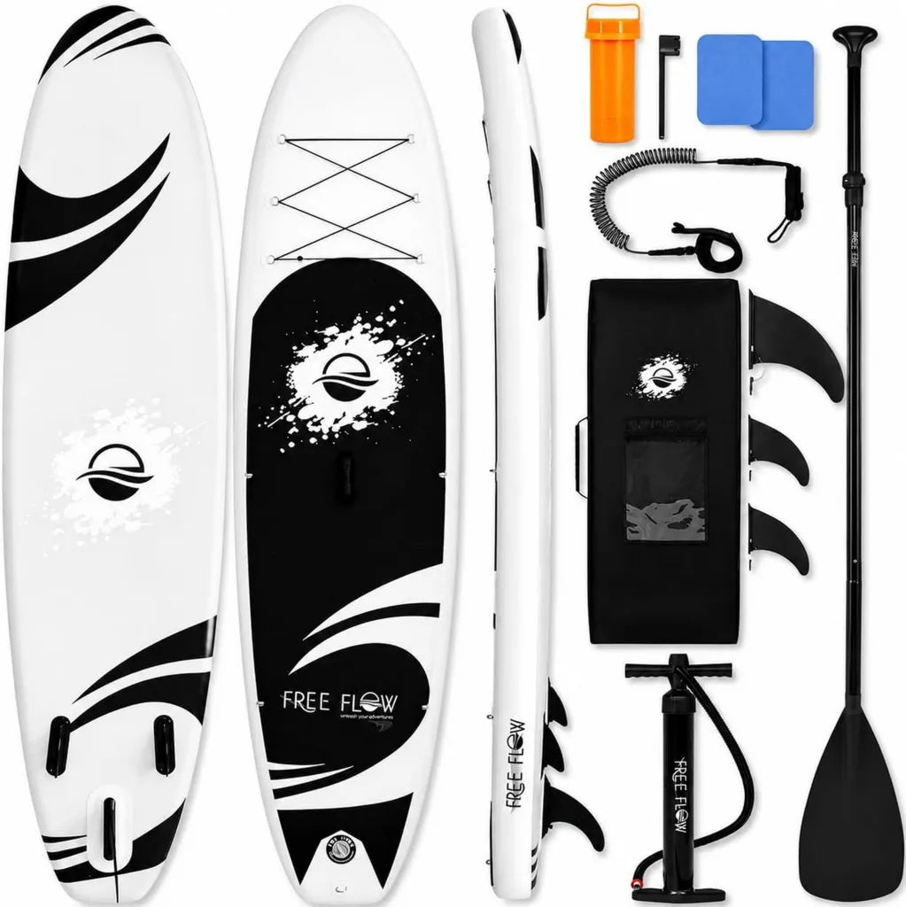 Aufblasbares SUP-Board Set für Kinder und Erwachsene, rutschfest mit Pumpe und Zubehör