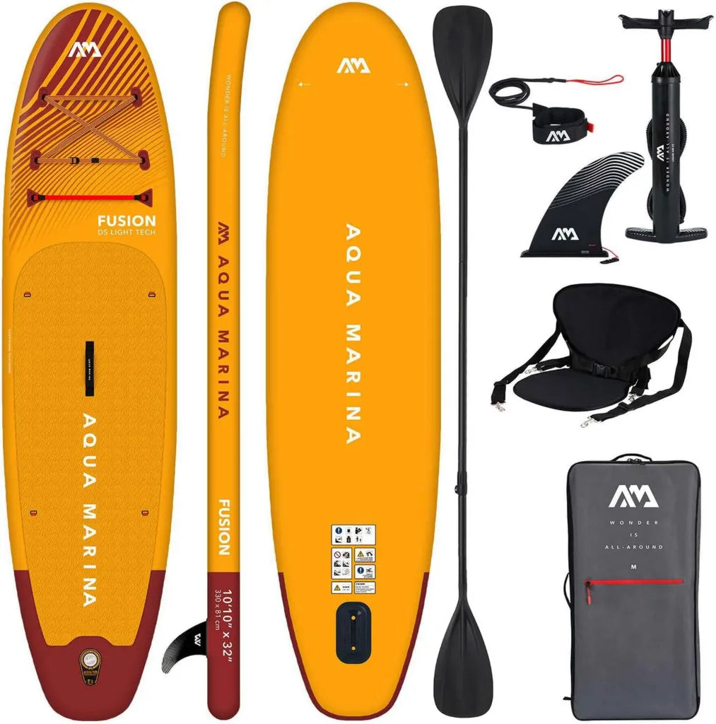 Aqua Marina Aufblasbares SUP-Board Set Fusion 2021, 330x81x15cm