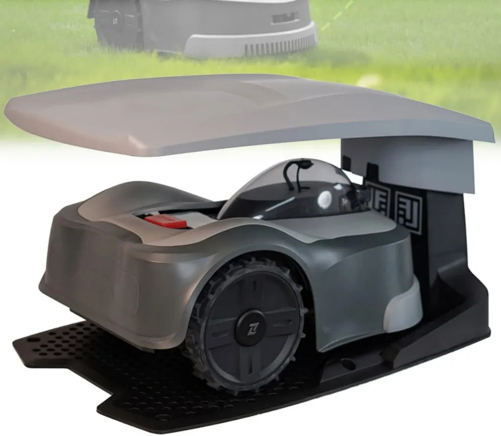 Automatischer Rasenmähroboter mit GPS-Navigation, 22 cm Schnittbreite, einstellbare Schnitthöhe 20-90 mm, 45 % Steigungstauglichkeit