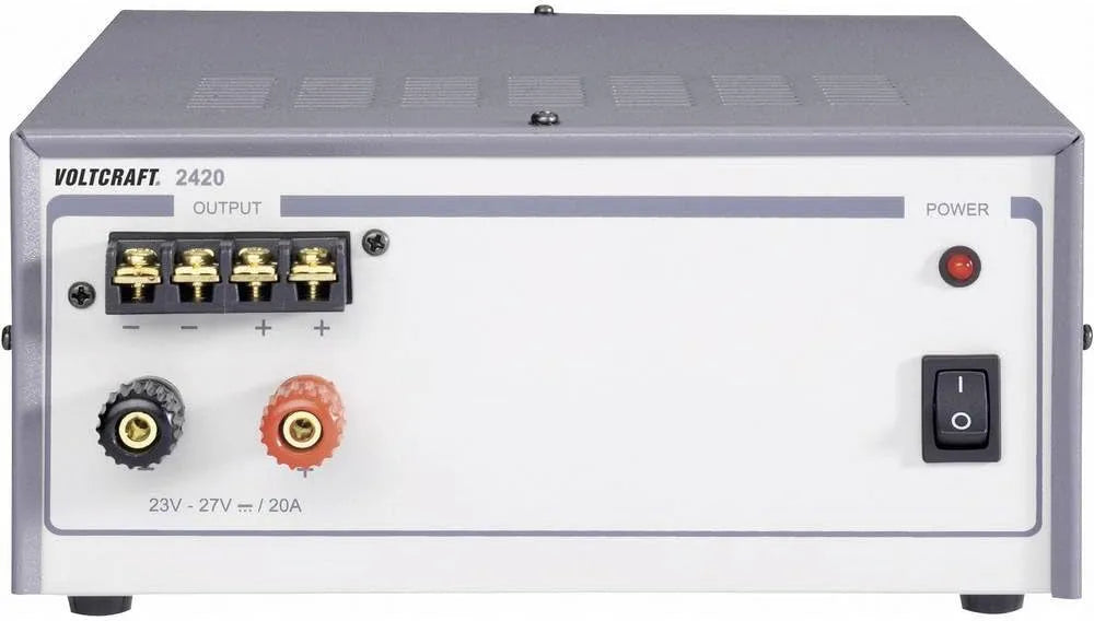 VOLTCRAFT Regelbares DC-Labornetzgerät und Tischnetzteil, 540 W, 29 V, für Elektroniktest und Reparatur, 20 A