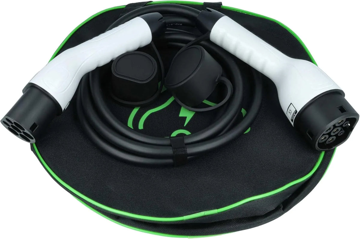 Typ-2-Ladekabel für Elektroautos und Mode-3-EV-Kabel, dreiphasig, 11 kW, 16 A, 3 m, Typ 2