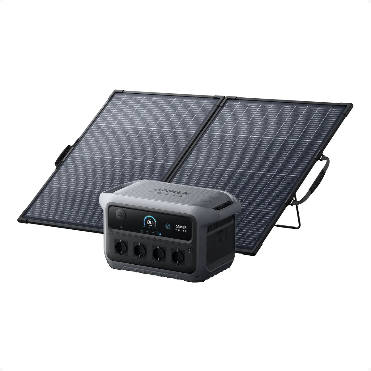 Anker SOLIX C2000 Tragbare Powerstation und Solargenerator, solarbetrieben, 200W, 2400W