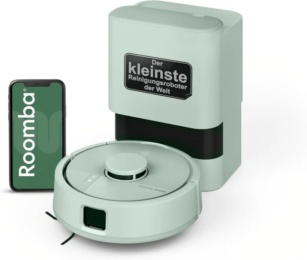 iRobot Roomba® Mini Saug- und Wischroboter mit AutoEmpty™-Dock, Minze