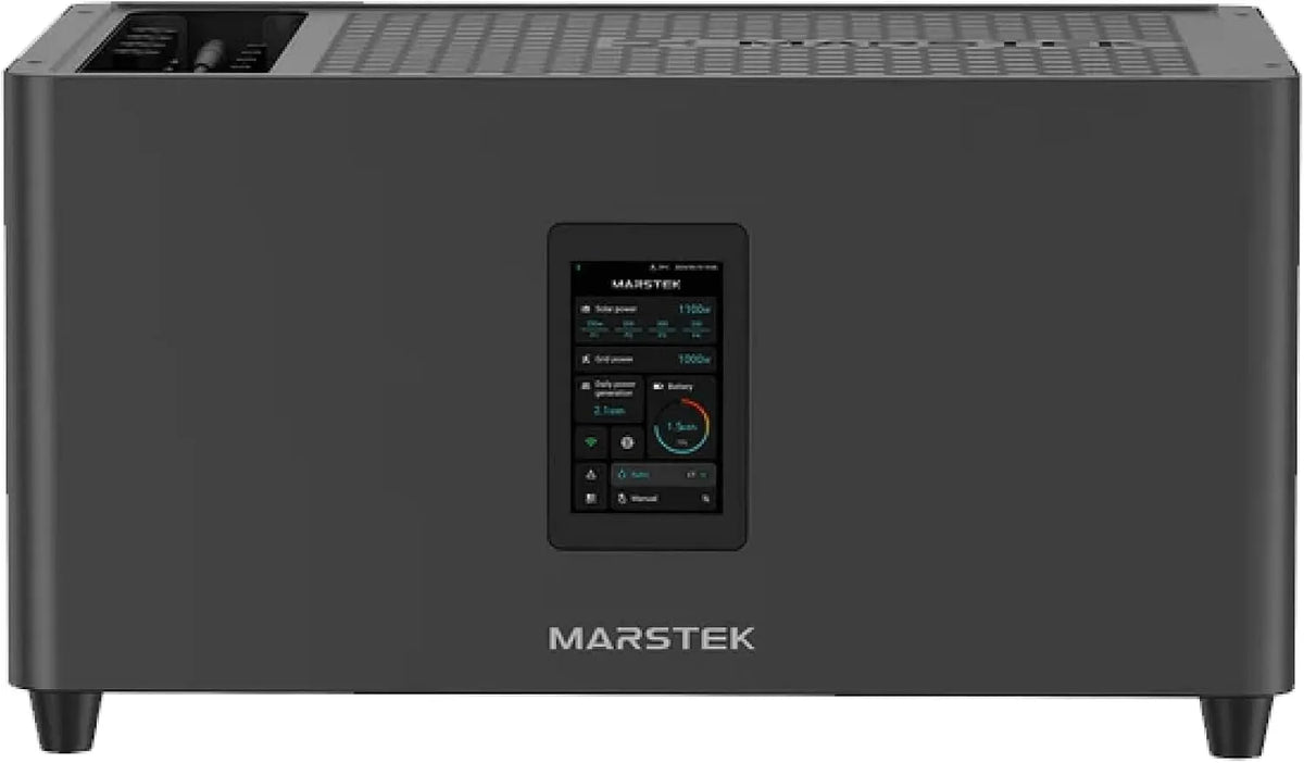 LiFePO4 Balkonkraftwerk-Komplettset und Photovoltaiksystem, mit Bluetooth, 2,56 kWh, IP65, mit WLAN