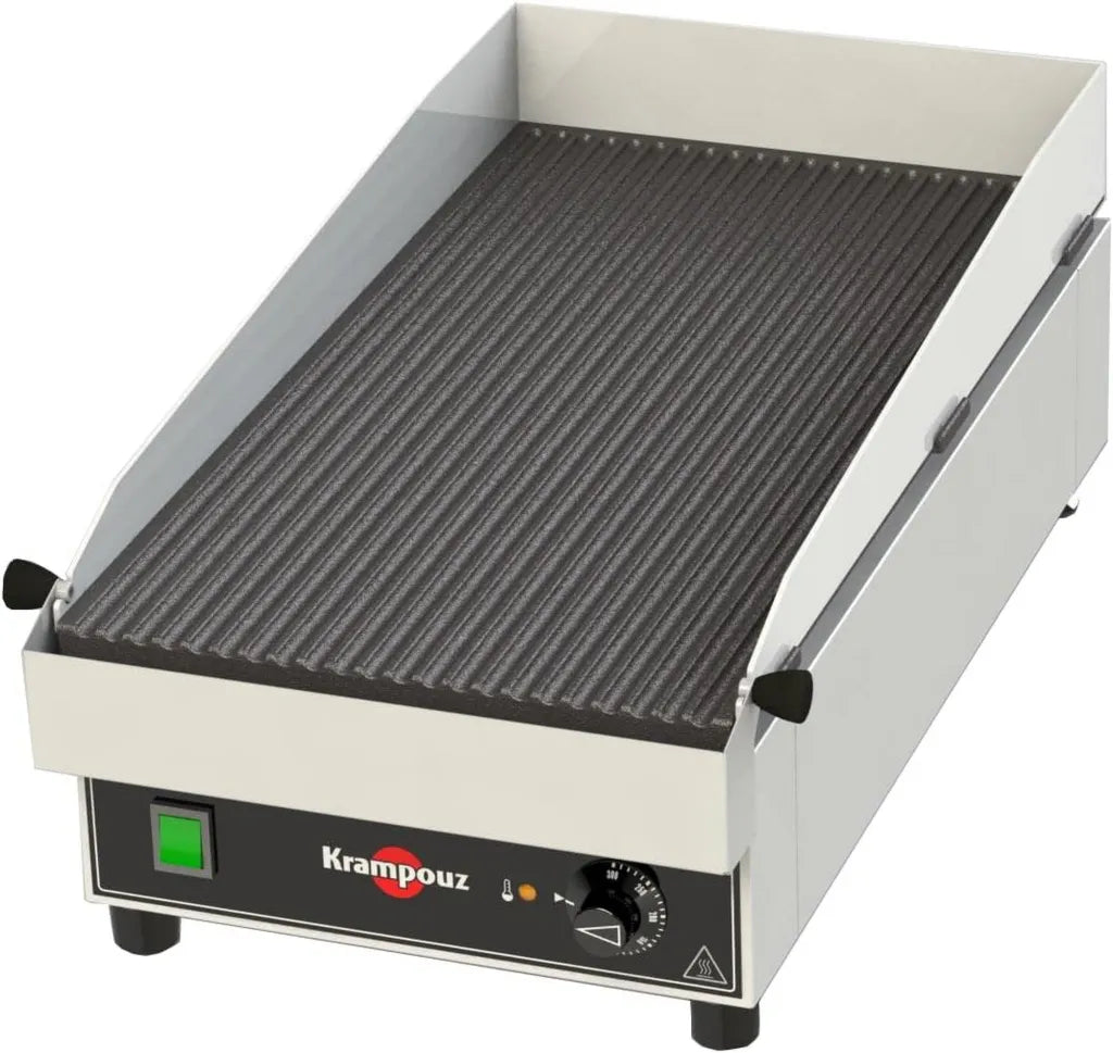 Elektrische Grillplatte Geriffelt von Krampouz