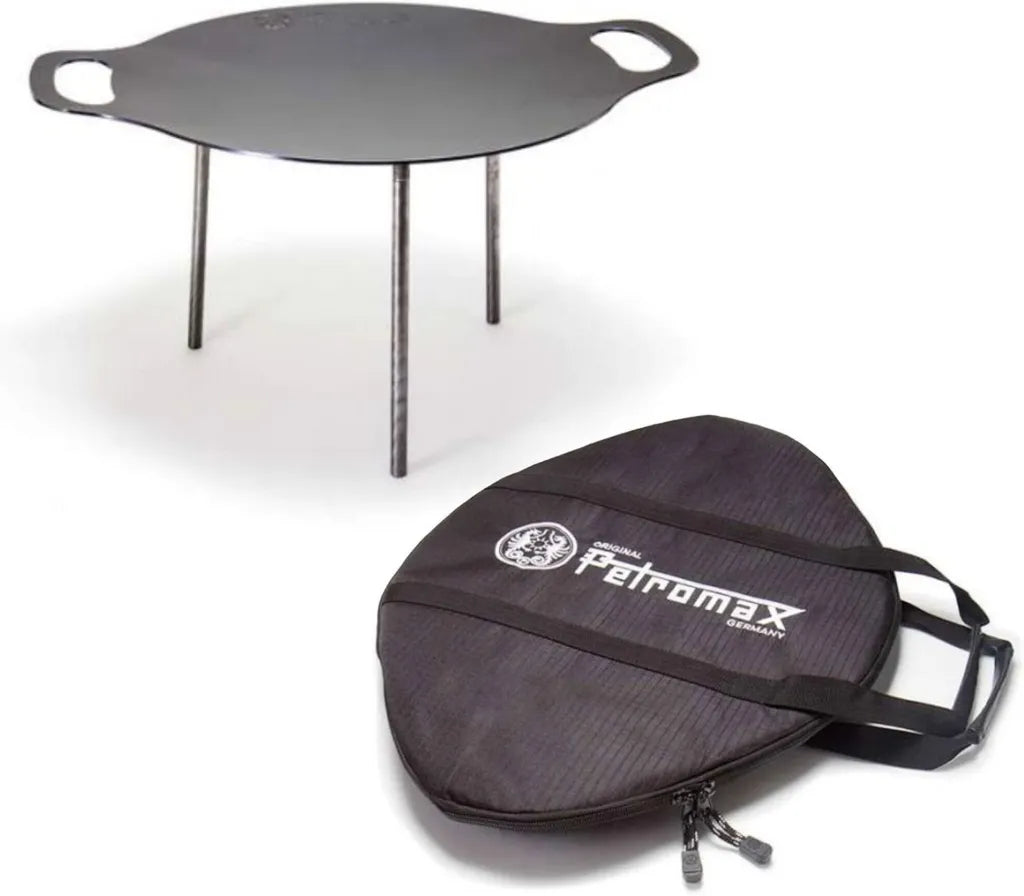 Petromax fs38 Grill- und Feuerschale Set mit Tragetasche für Camping