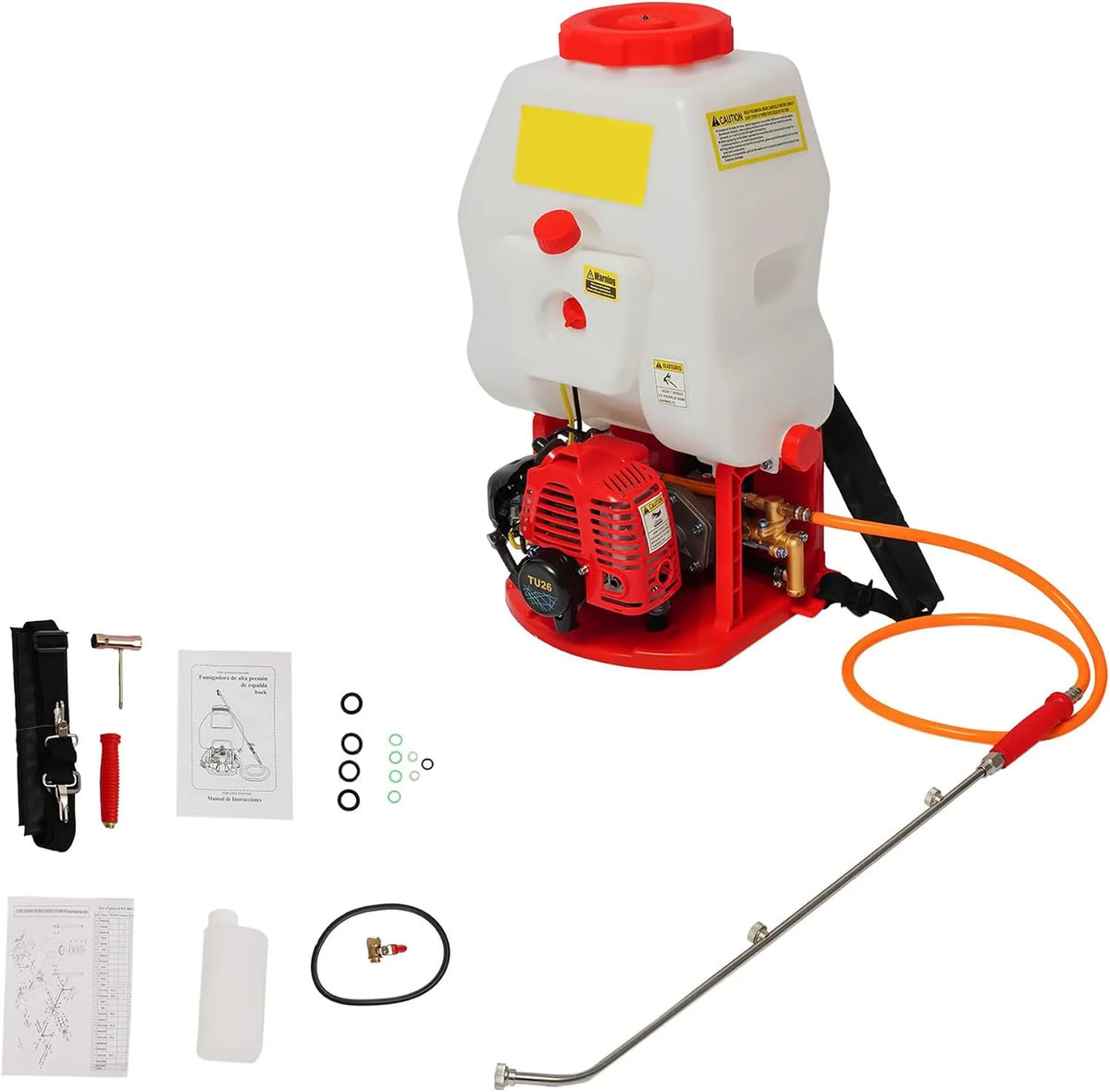 Drucksprühgerät und Rückenspritze, 0.7 kw, 25.4CC, 8500 U/min