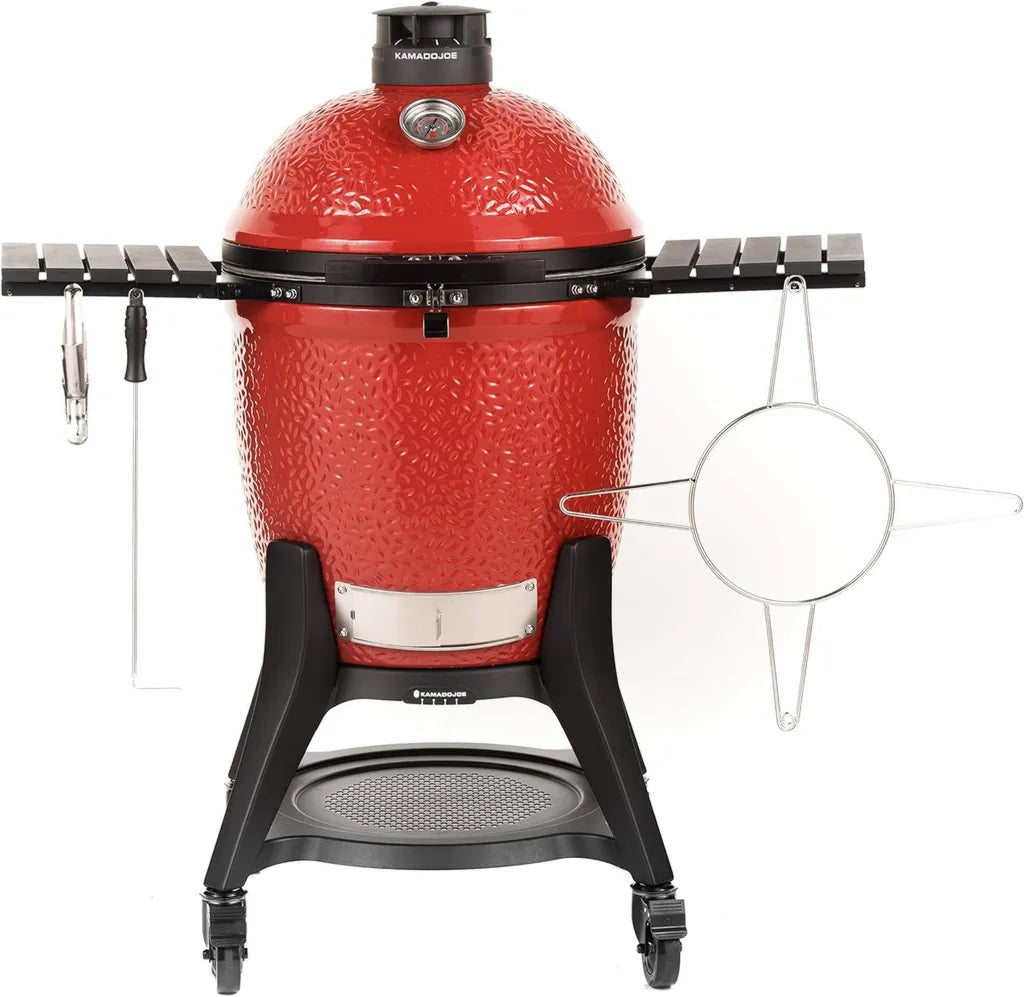 KamadoJoe Classic III Keramikgrill mit Zubehör - Set aus 2 Paketen