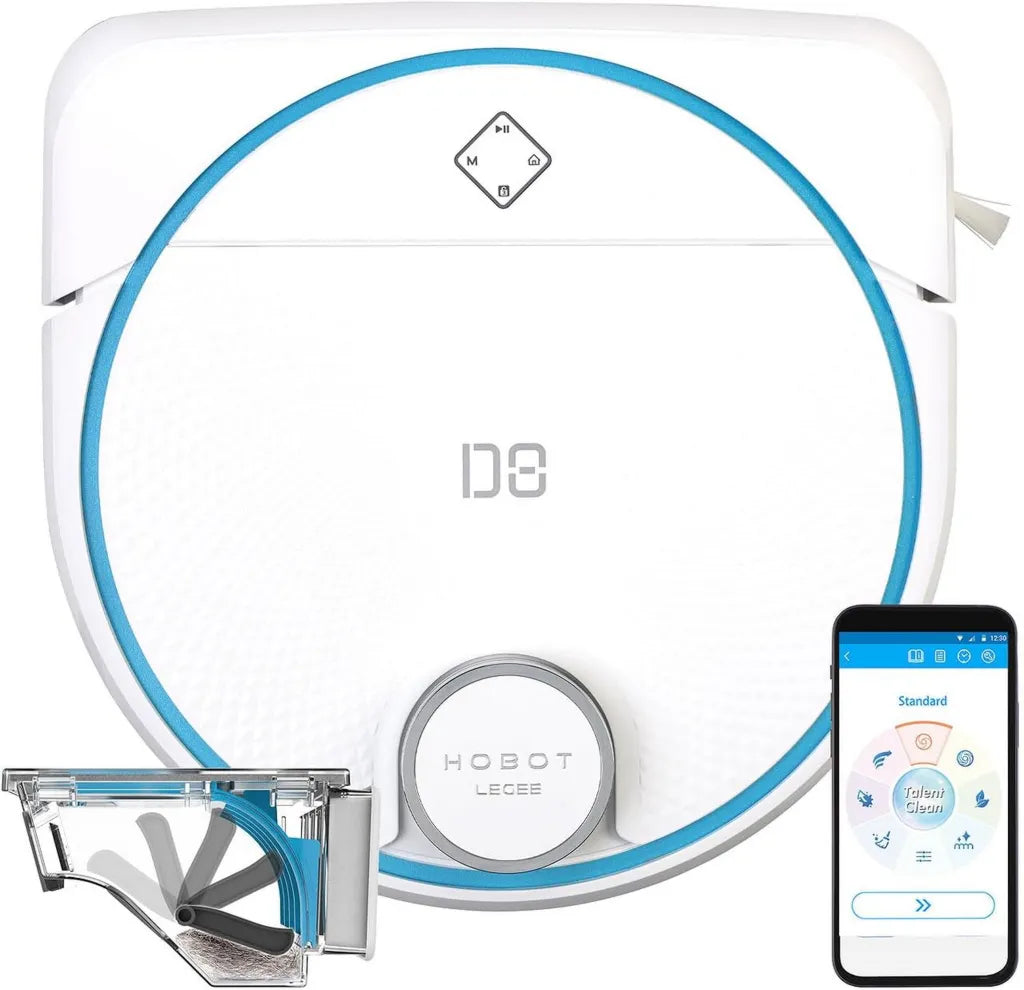 HOBOT LEGEE D8 Saugroboter mit Wisch- und Sprühfunktion, Multiroom, WLAN, Lidar, 5000 Pa