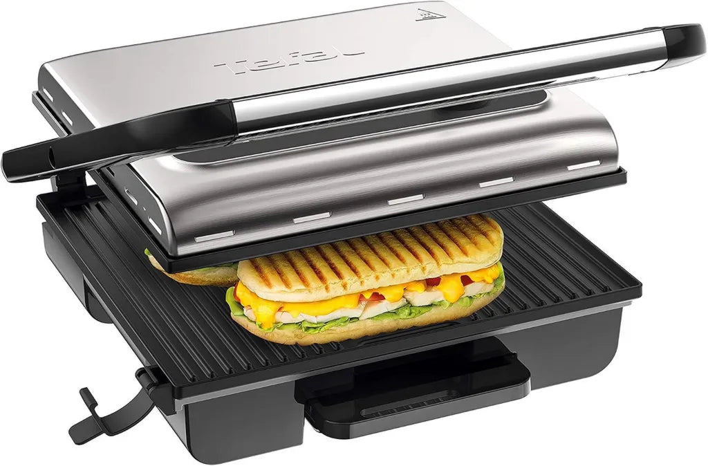 Tefal Elektrogrill GC242D mit verstellbarem Thermostat, 2000W