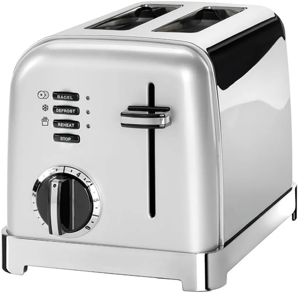 Cuisinart 2-Scheiben-Toaster mit breiten Schlitzen und 6 Bräunungsstufen