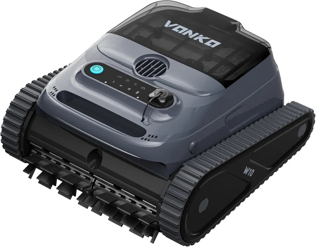 Kabelloser Poolroboter mit KI-Navigation und leistungsstarkem 20000LPH Motor