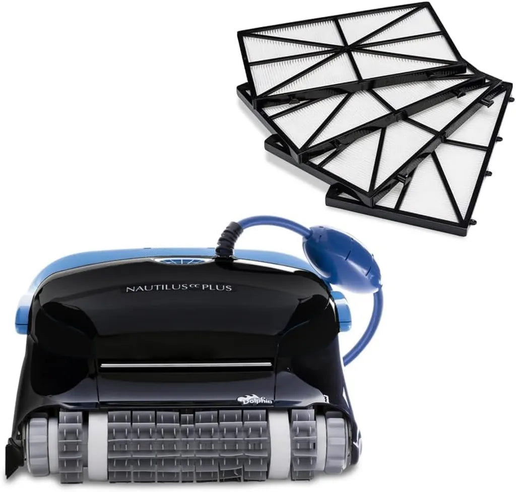 Dolphin Nautilus CC Plus WLAN-Poolreiniger mit ultrafeinen Filtern für Pools bis 15 m
