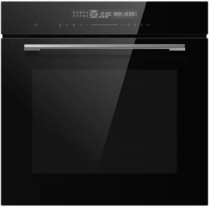 Backofen, Midea 7NM30TOBL, Einbau, 12 Funktionen mit Eco-Funktion, mit Teleskopauszug