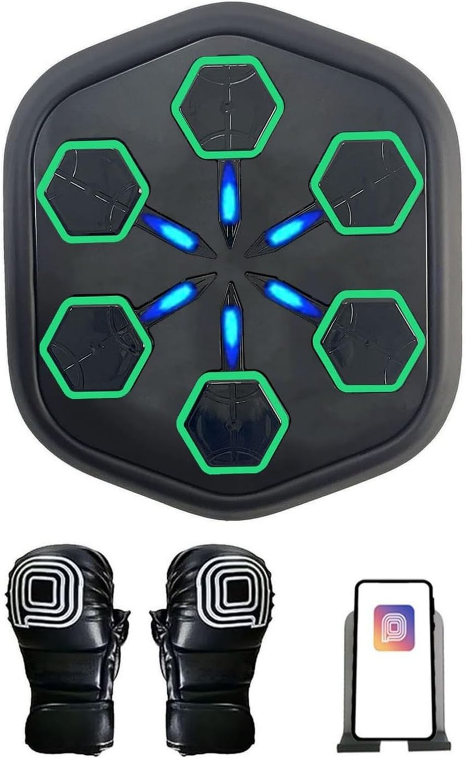 Intelligentes Box-Trainingsgerät mit digitalen Ziel-Punching-Pads