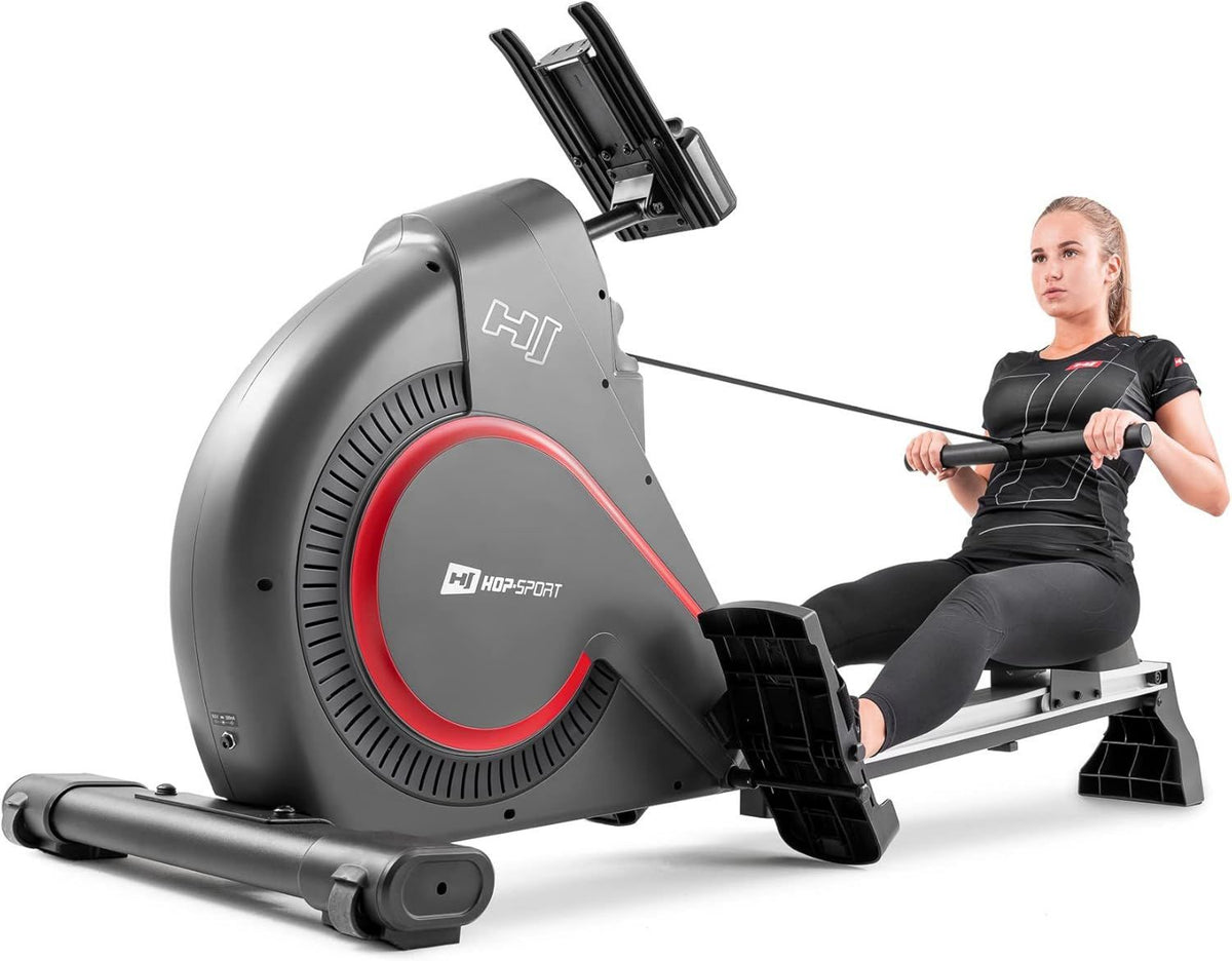Rudergerät: HS-095R, klappbar, mit Display, für zuhause, 150kg