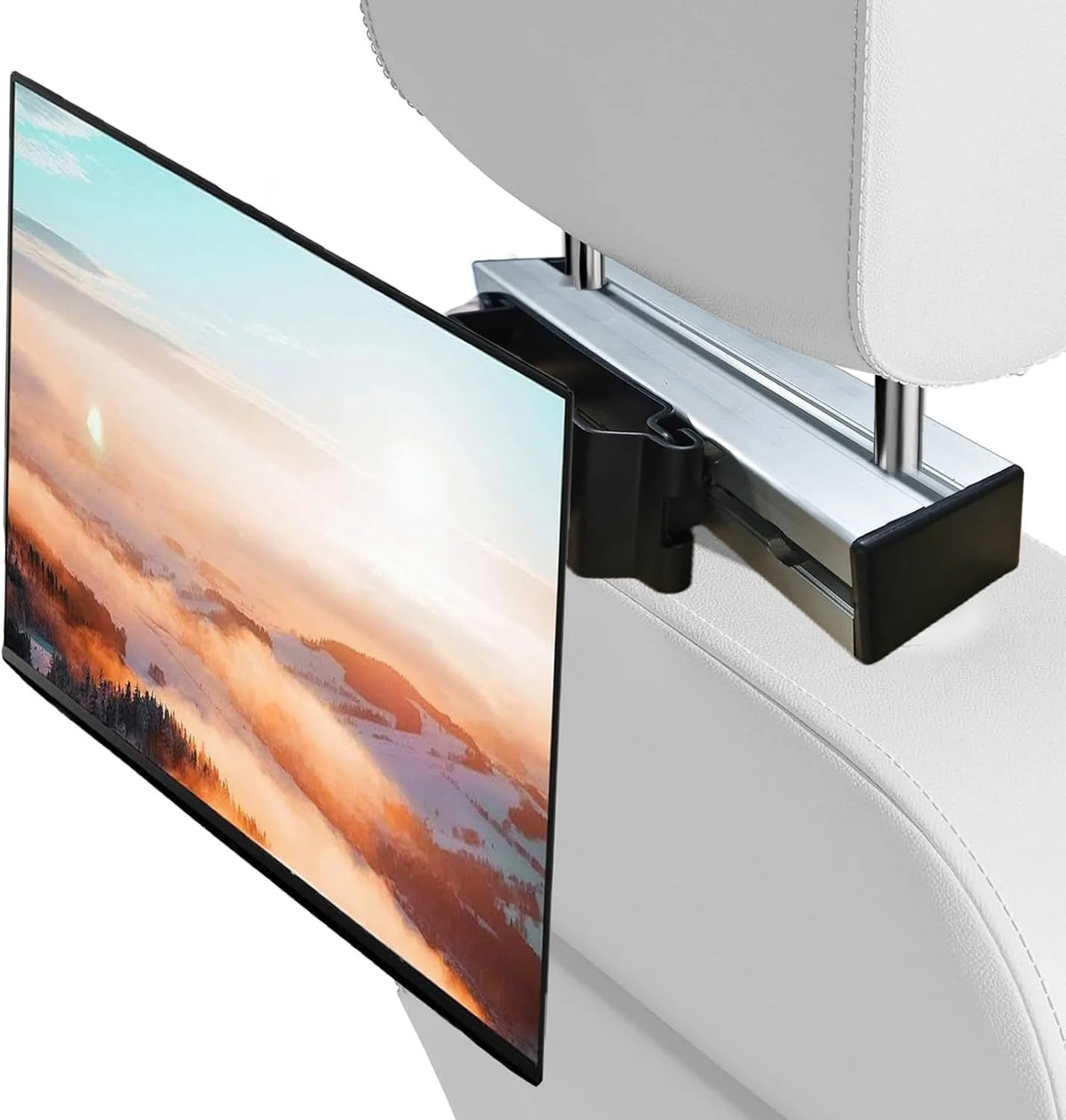 Smart TV, 24 Zoll, Fernseher, Abschließbar für T4, Neigbar, Schwenkbar, Bis Zu 13, T6 Und Wohnmobil, Campervan TV Halterung Mit VESA Kopfstütze für