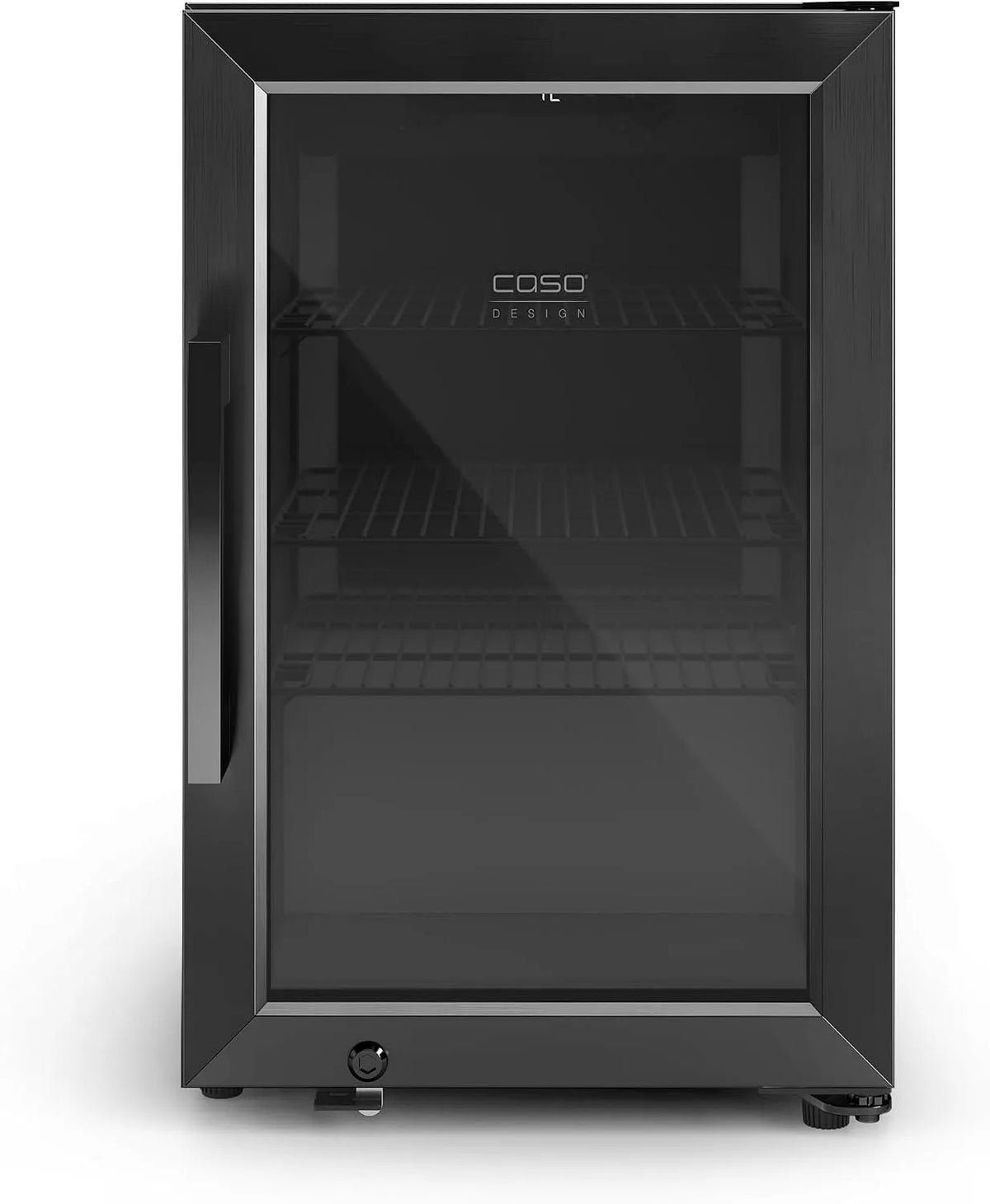 Caso Kühlschrank, Schwarz, BBQ Deluxe-R Black Smart, Türanschlag Rechts