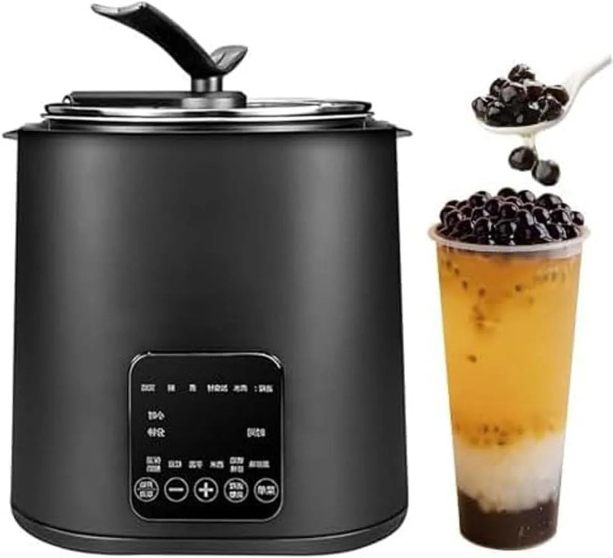 Produkt 9L Smart Tapioca Pearl Maker, Automatischer kommerzieller Herd, 1300W Isoliertopf, einstellbare Zeit und Temperatur für Speisenwärmer