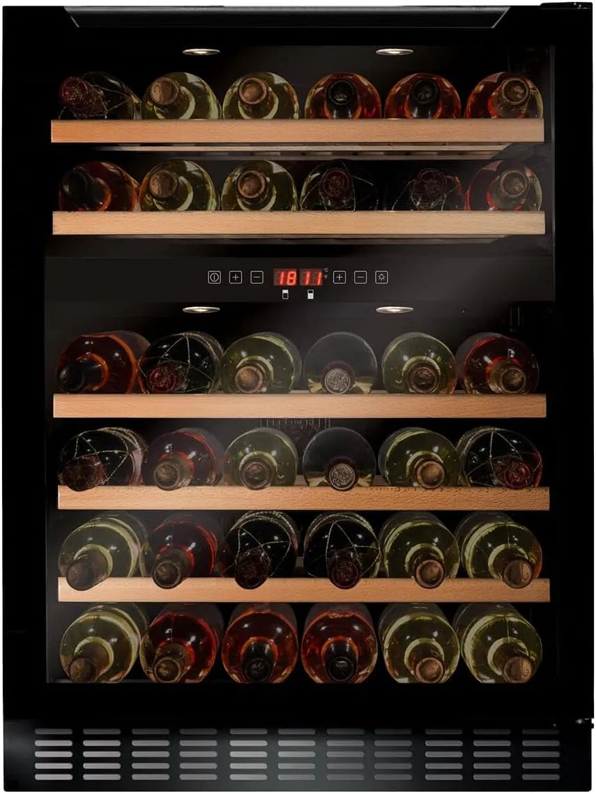 Weinkühlschrank, HÄFELE RUW14GB82d6a, HÄFELE Assedo RUW14GB82d6a Stand, Unterbau-Weinkühlschrank