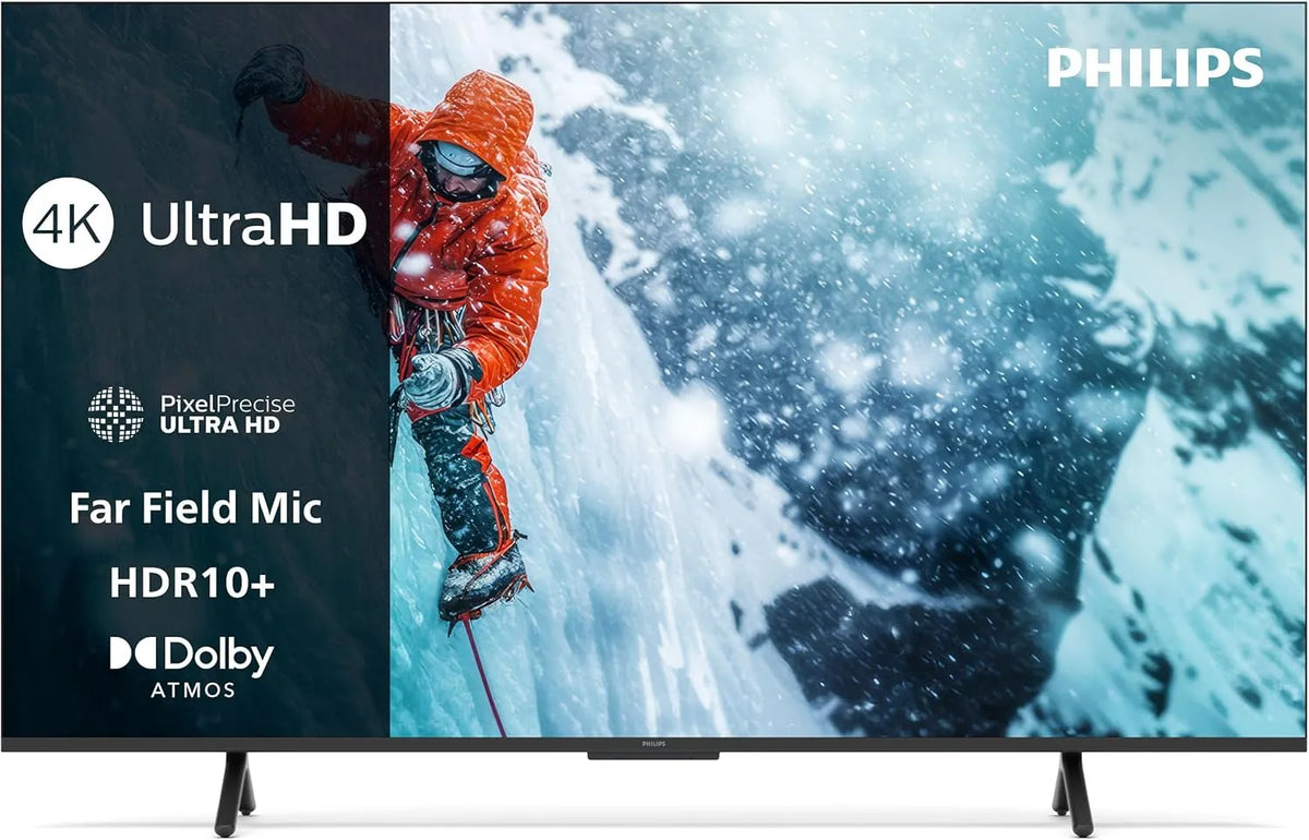 Philips 55PUS7200 Smart TV, 55 Zoll, Fernseher, 4K UHD, Dolby Audio, IPS-Panel, Google Assistant, Alexa und Siri, PHILIPS 55PUS7200 4K LED Smart TV