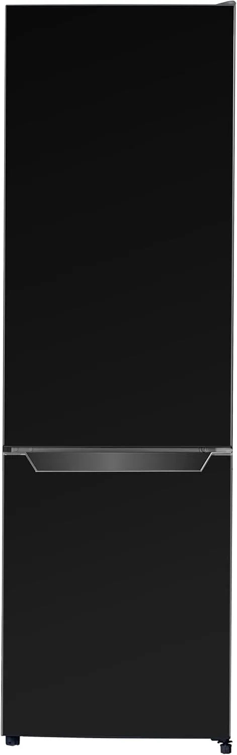 Respekta KG176S-52 Kühl-Gefrierkombination, 262 L, Inverter, Kühlschrank mit Gefrierfach, Schwarz, LED/176 cm hoch, Fast Cool Funktion