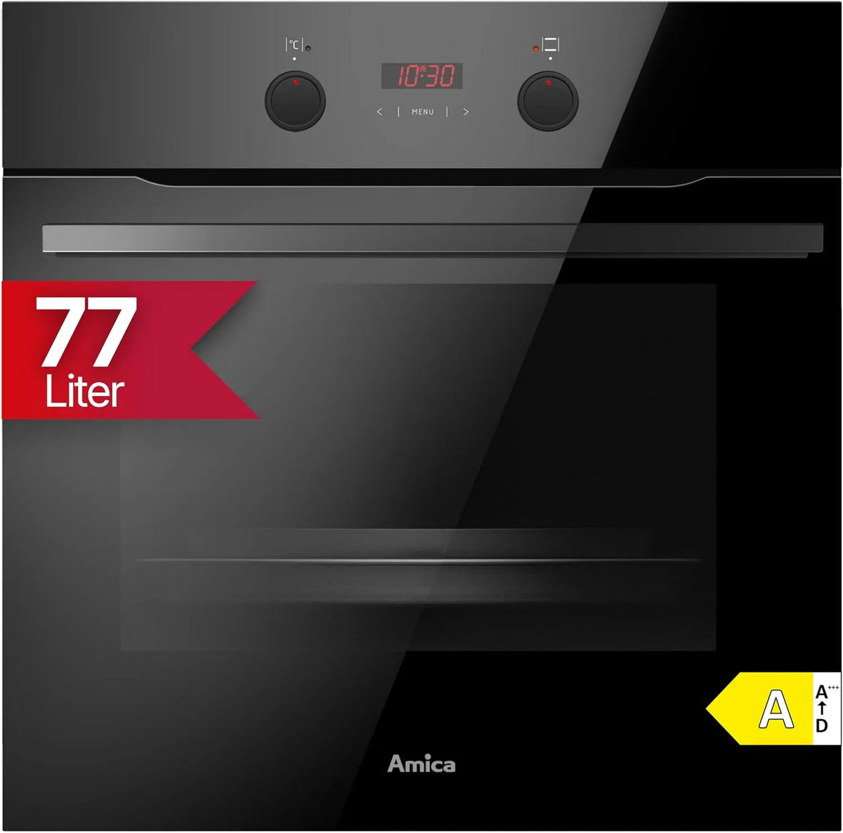 Amica Backofen, 59, 5x59, 5x57, 5 cm, 77 L, Einbau, 5 cm xxL Garraum ABE 94410 S