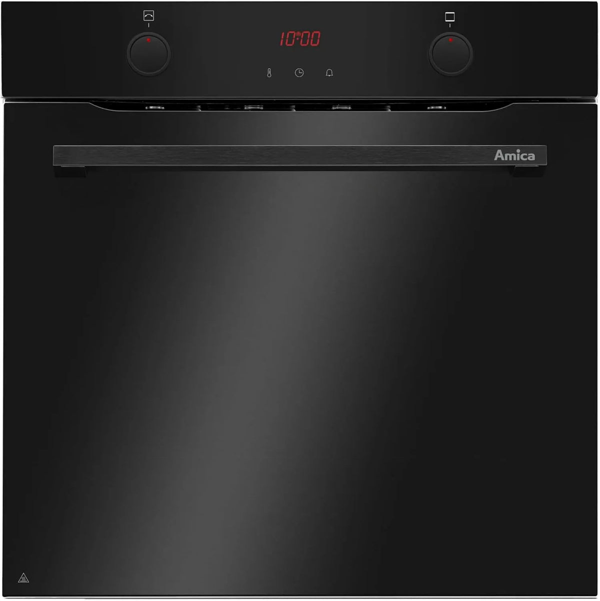 Amica Backofen, 60 cm, 77 L, 800 V, Einbau, Schwarz, Amica Einbaubackofen 60 cm 77 L Pyrolyse Vanessa Black EBPx 946 800 V
