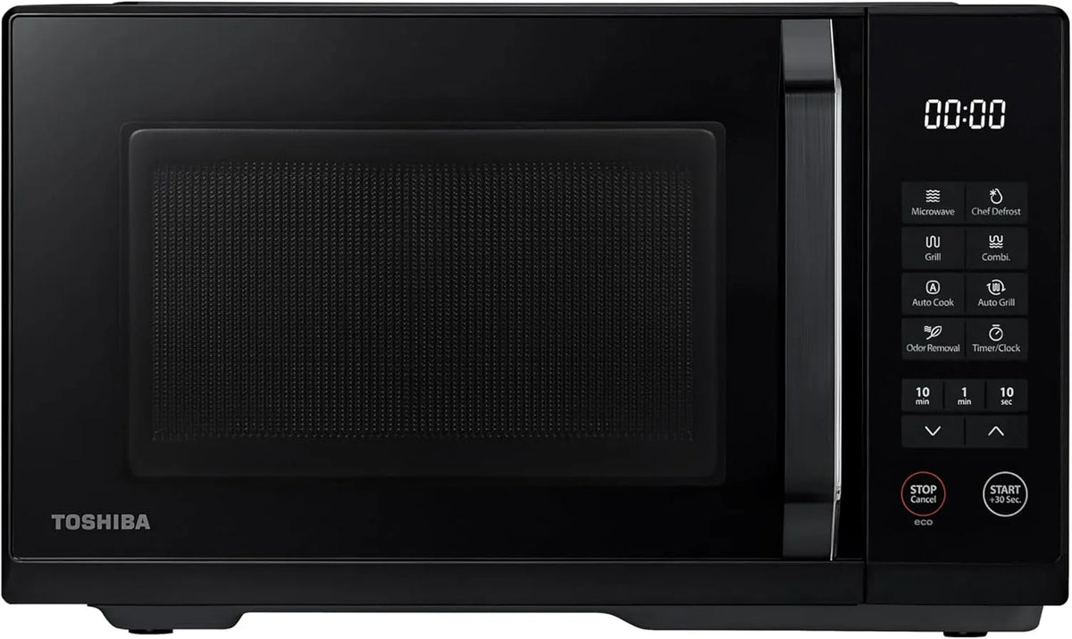 Toshiba MW3-EG23PE Mikrowelle, 23 L, Grill, Mikrowellenofen, 11 Leistungsstufen, 23 Liter