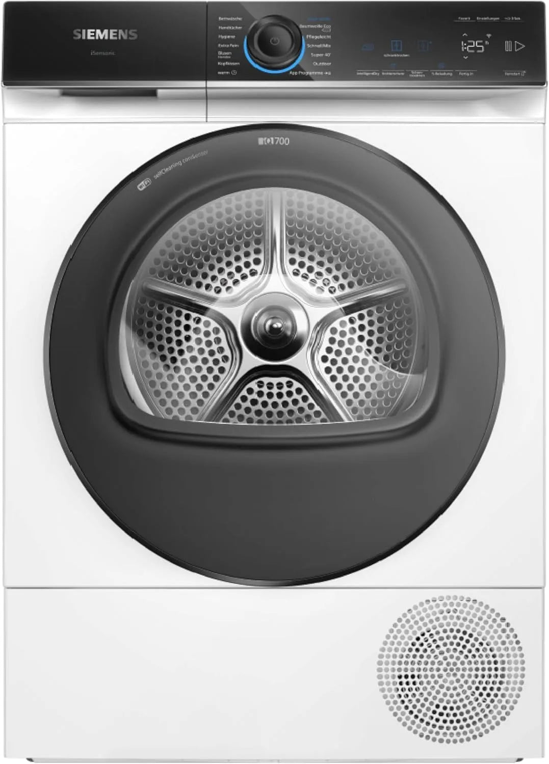 Siemens iQ700 WQ35B2B30 Wäschetrockner, 8 kg, Siemens iQ700 Smarter Wärmepumpentrockner 8 kg smartFinish WQ35B2B30