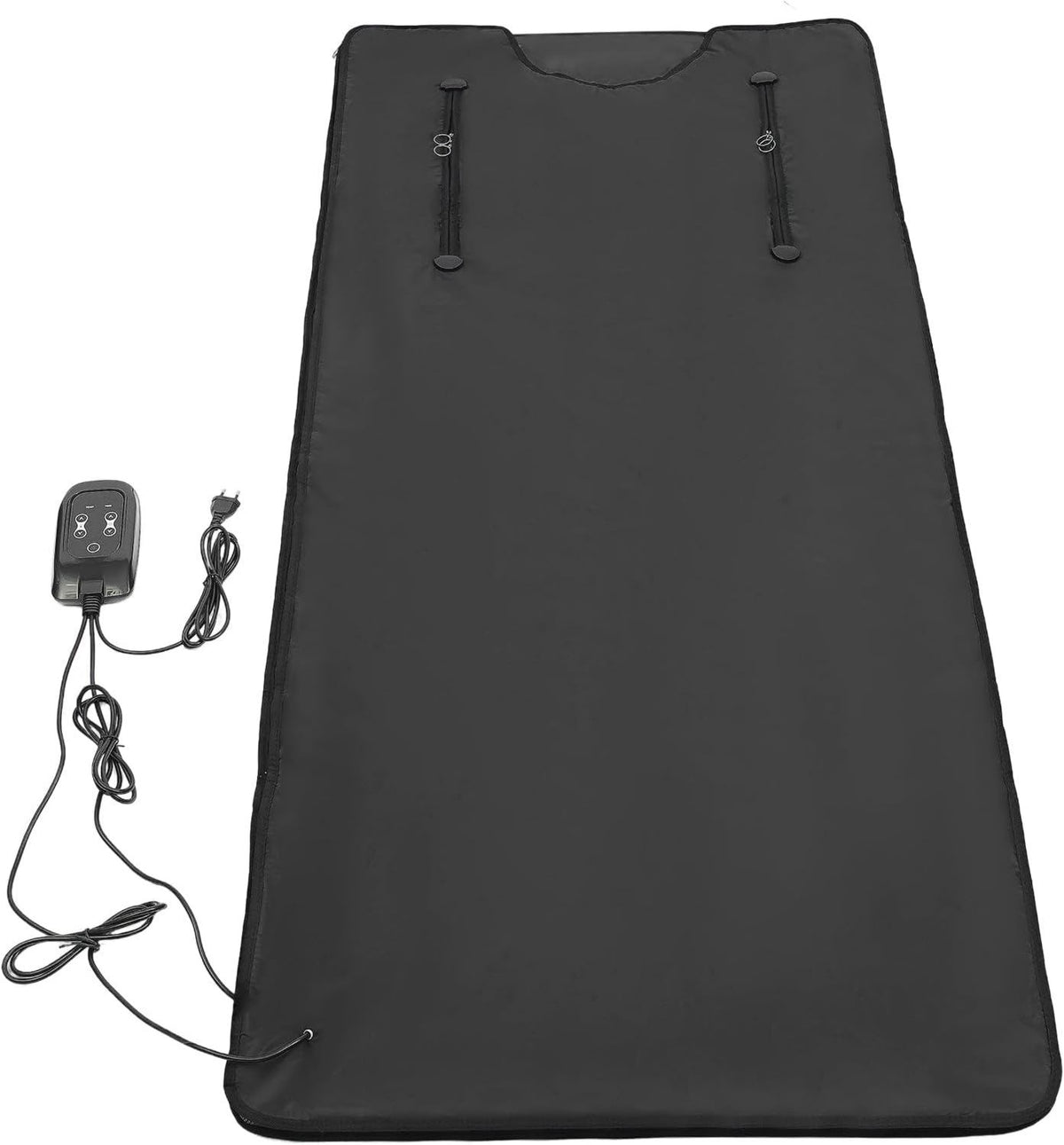 Infrarot-Saunadecke - tragbar, für zuhause, 180 x 80cm, 500W, schwarz