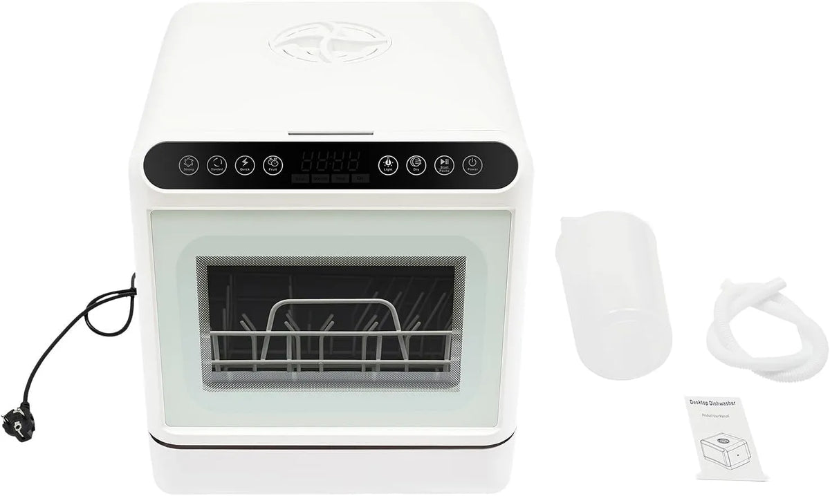 Geschirrspüler, 1100 W, Spülmaschine, tragbar, 1100W Tischgeschirrspüler, Tragbarer Kleine Tischspülmaschine