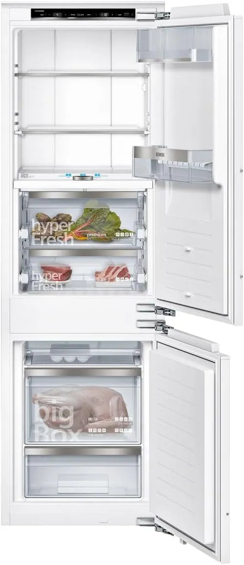 Siemens KI84FPFE0 Kühl-Gefrierkombination, Einbau, Kühlschrank mit Gefrierfach