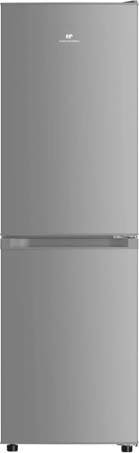 Gefrierschrank CEFC193NFS3, 193 L, Energieklasse E, Gefrierfach, Tiefkühlschrank, Silber, L 48 x T 57, 5 x H 154 cm, Continental Edison Kühlschrank