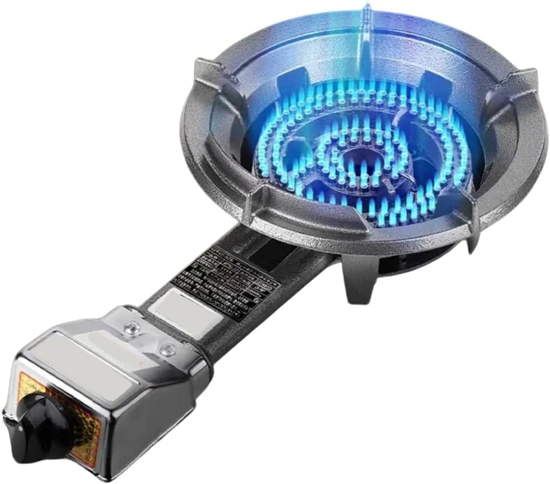 Modell 7kw, 10 KW Tragbarer Gasherd, Hochleistungs-Wokbrenner Mit Doppeltem Feuerring, Hochleistungs-LPG, natürliche Arbeitsplatte