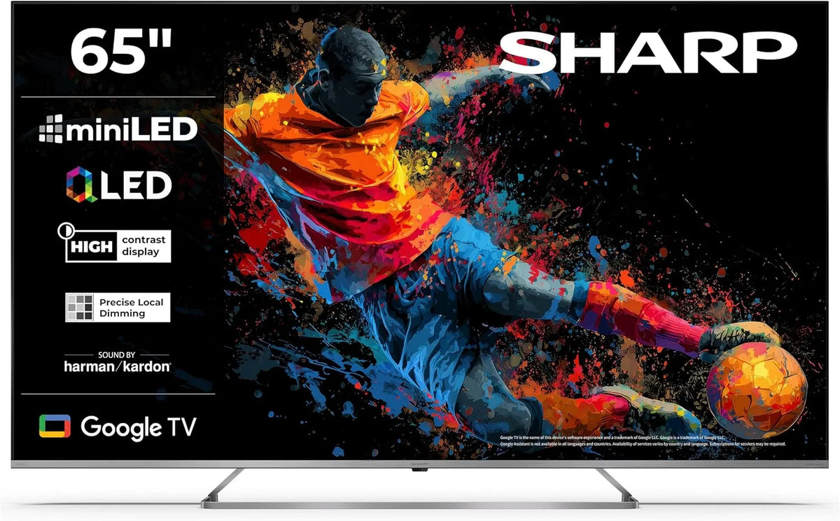 Google 65JP7765E Smart TV, 65 Zoll, Fernseher, 4K UHD, QLED