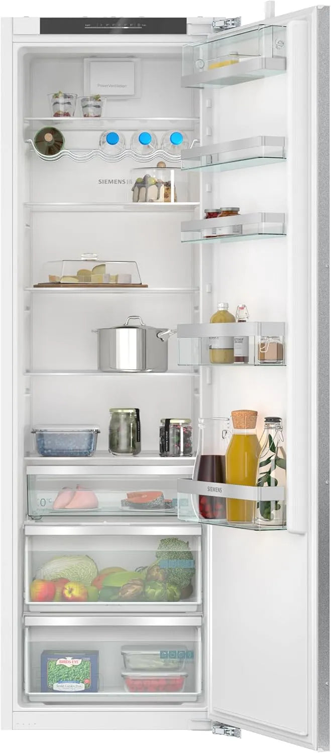 Siemens iQ500 KI81RADD0 Kühlschrank, 310 L, 177, 5 x 56 cm, Einbau, leise, 2x längere Frische, sehr Leise, schnellere Kühlung, Made in Germany