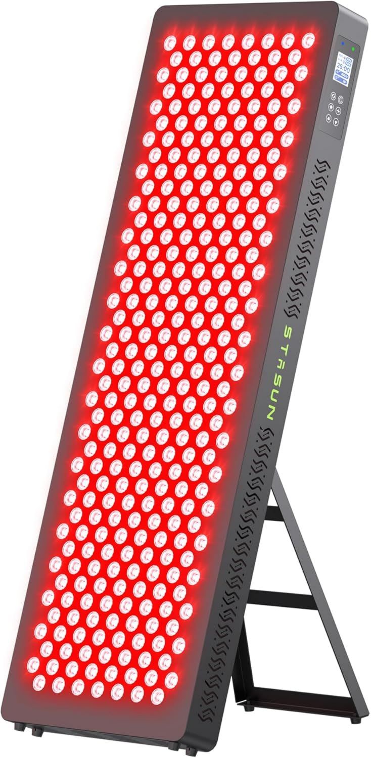 Dual-Chip Rotlicht Therapiegerät - 850nm, 1500W, 300 LEDs, STASUN